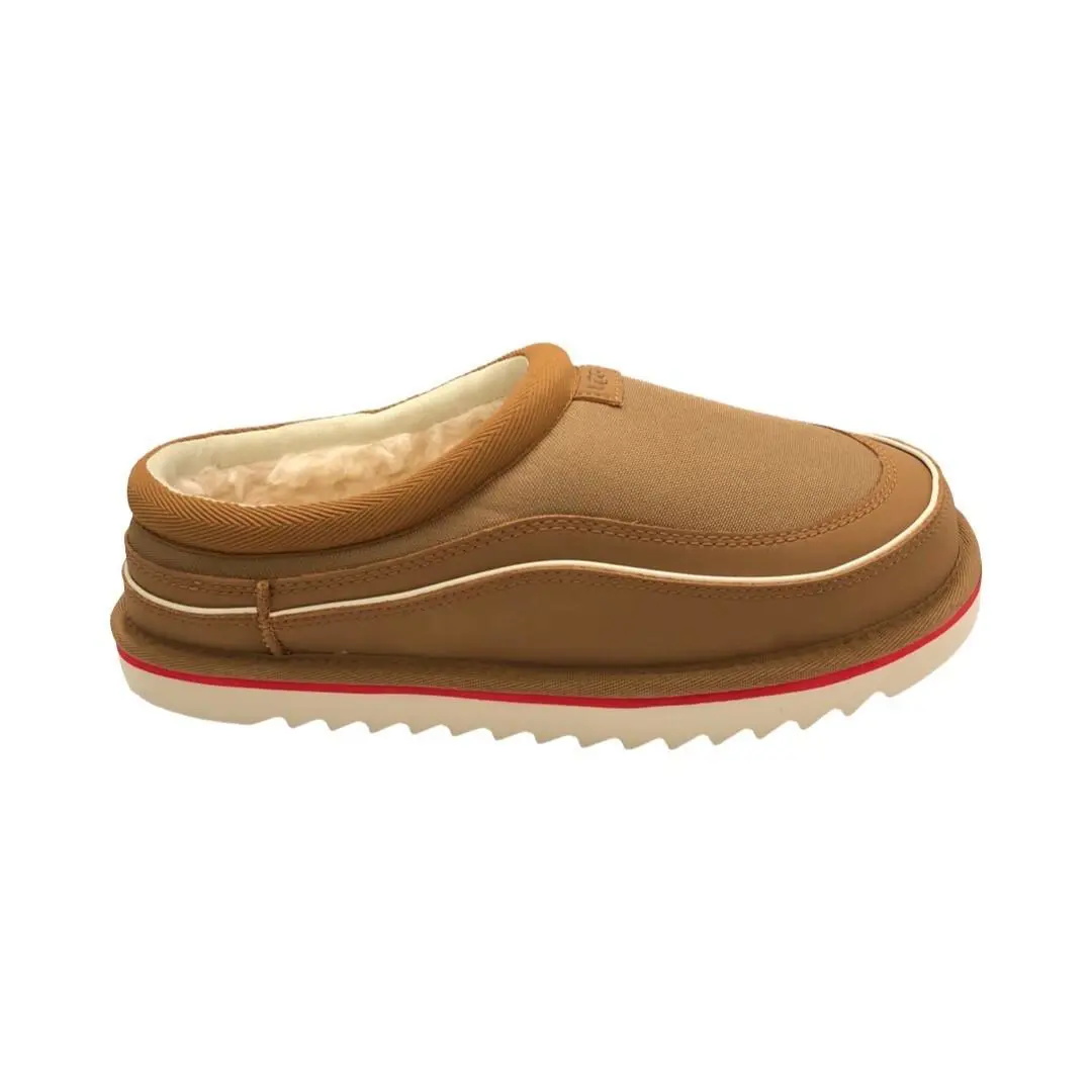 Ugg Men`s Tasman Cali Wave Slippers Chestnut / Birch House Shoes 1158278 - Chestnut / Birch