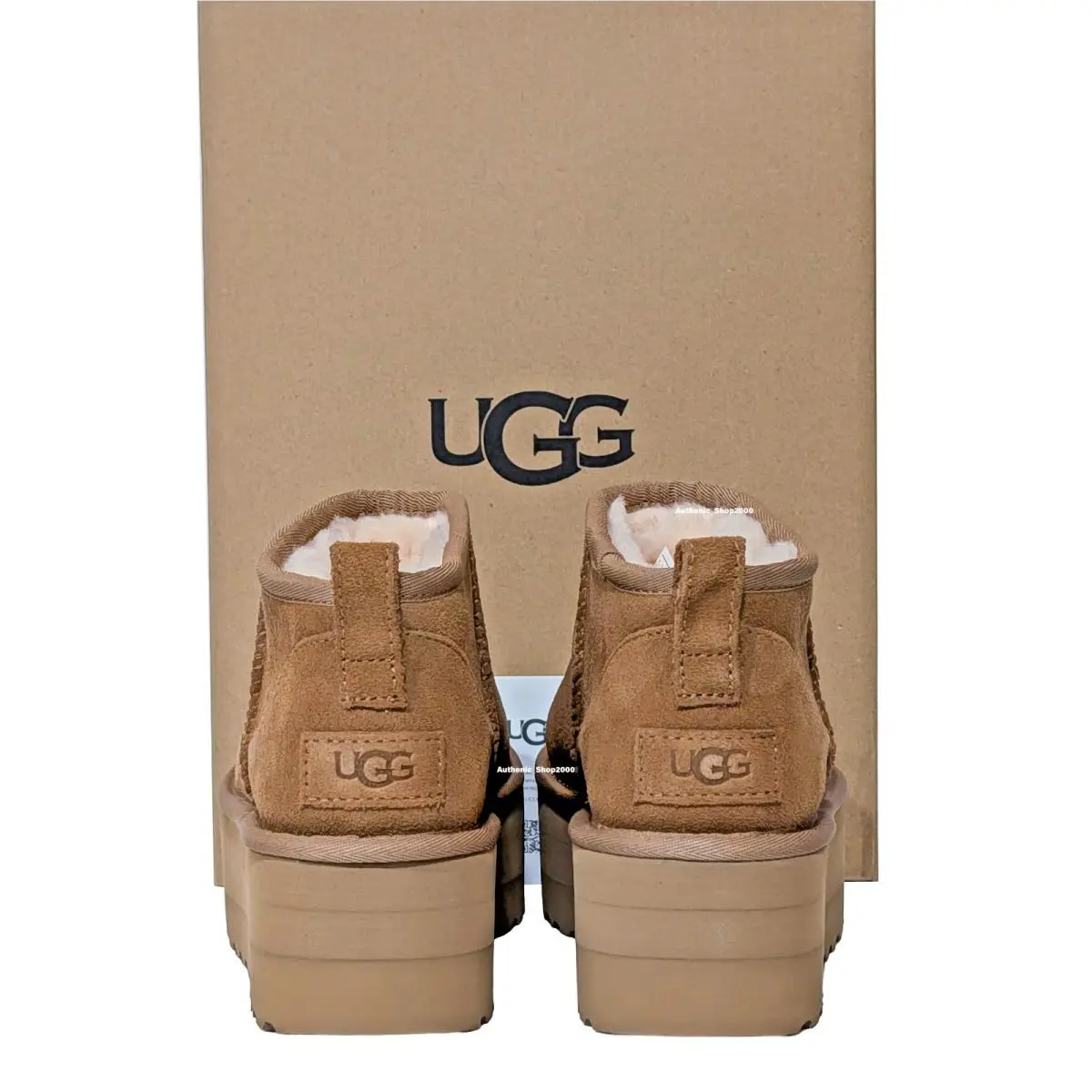 UGG shoes - UGG Classic Ultra Mini Platform - Brown 2