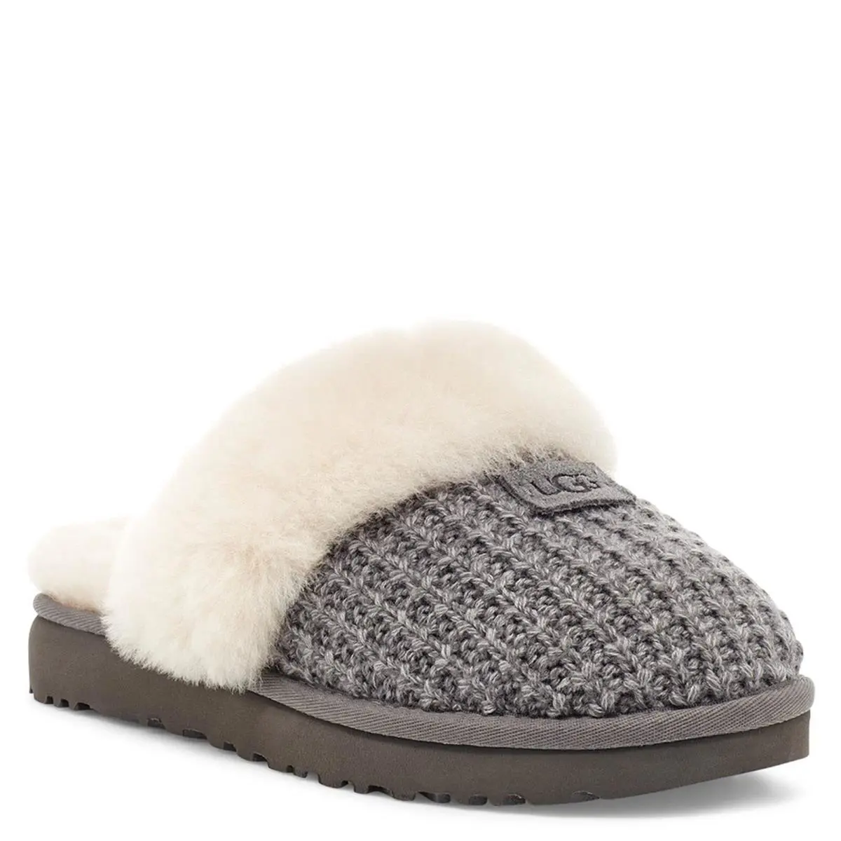 UGG shoes - UGG Cozy Knit slippers - Cozy Knit slippers - Charcoal 7