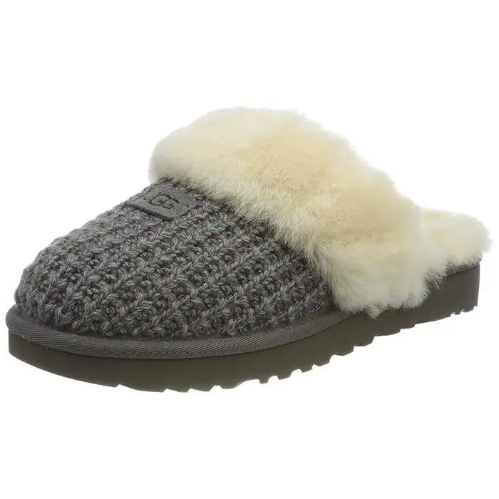 UGG shoes - UGG Cozy Knit slippers - Cozy Knit slippers - Charcoal 10