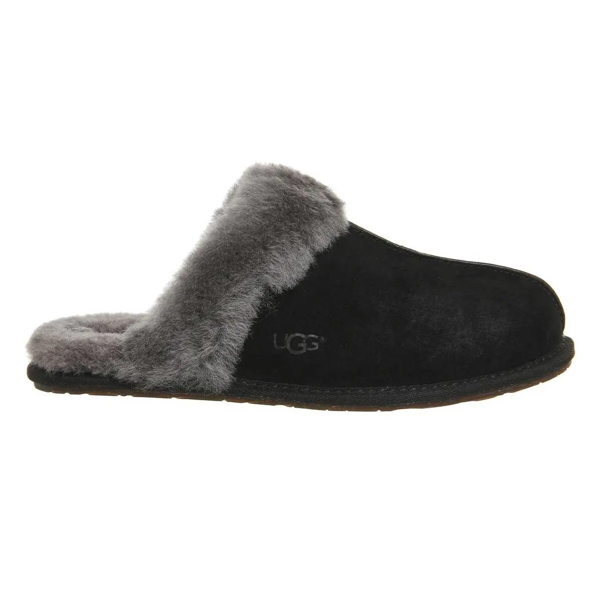 Women`s Shoes Ugg Scuffette II Slippers Black Chestnut Pink Espresso Leopard Black by UGG