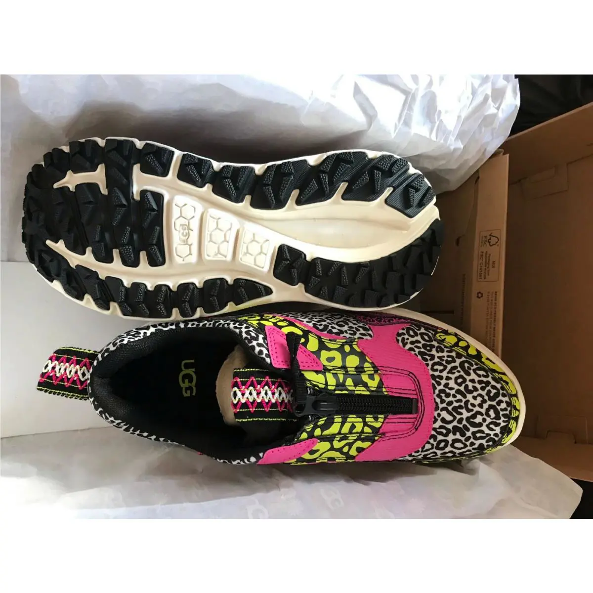 UGG shoes - UGG CA805 ZIP - ZIP - 1114258 - SAFARI MULTICOLOR 22