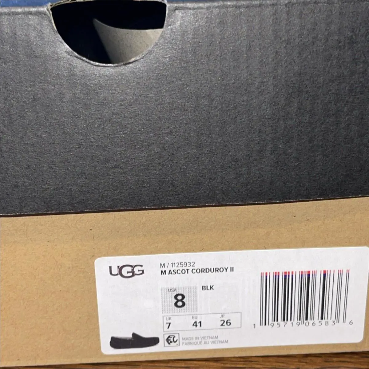 UGG shoes - Black, main: Charcoal 12