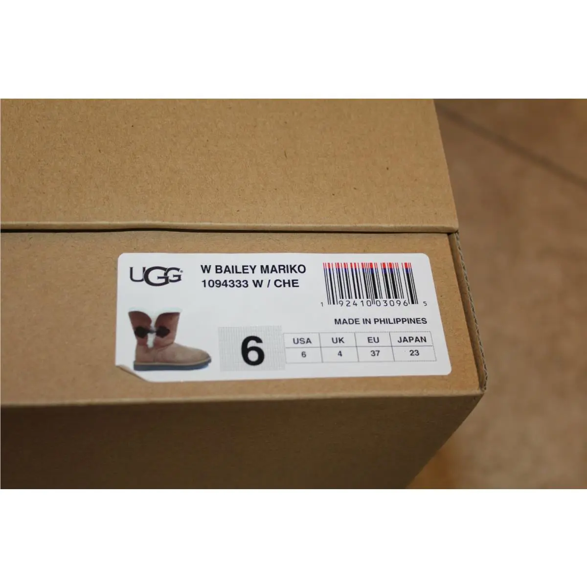 UGG shoes - Bailey Mariko - Bailey Mariko - Chestnut Brown 8