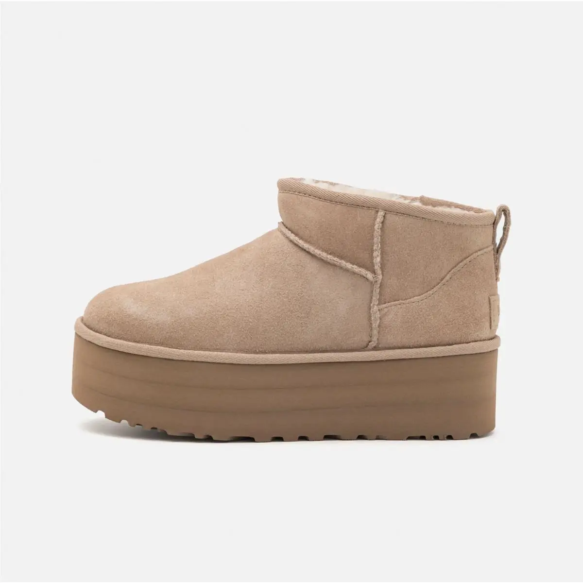 UGG shoes - UGG Classic Ultra Mini Platform - Sand 3