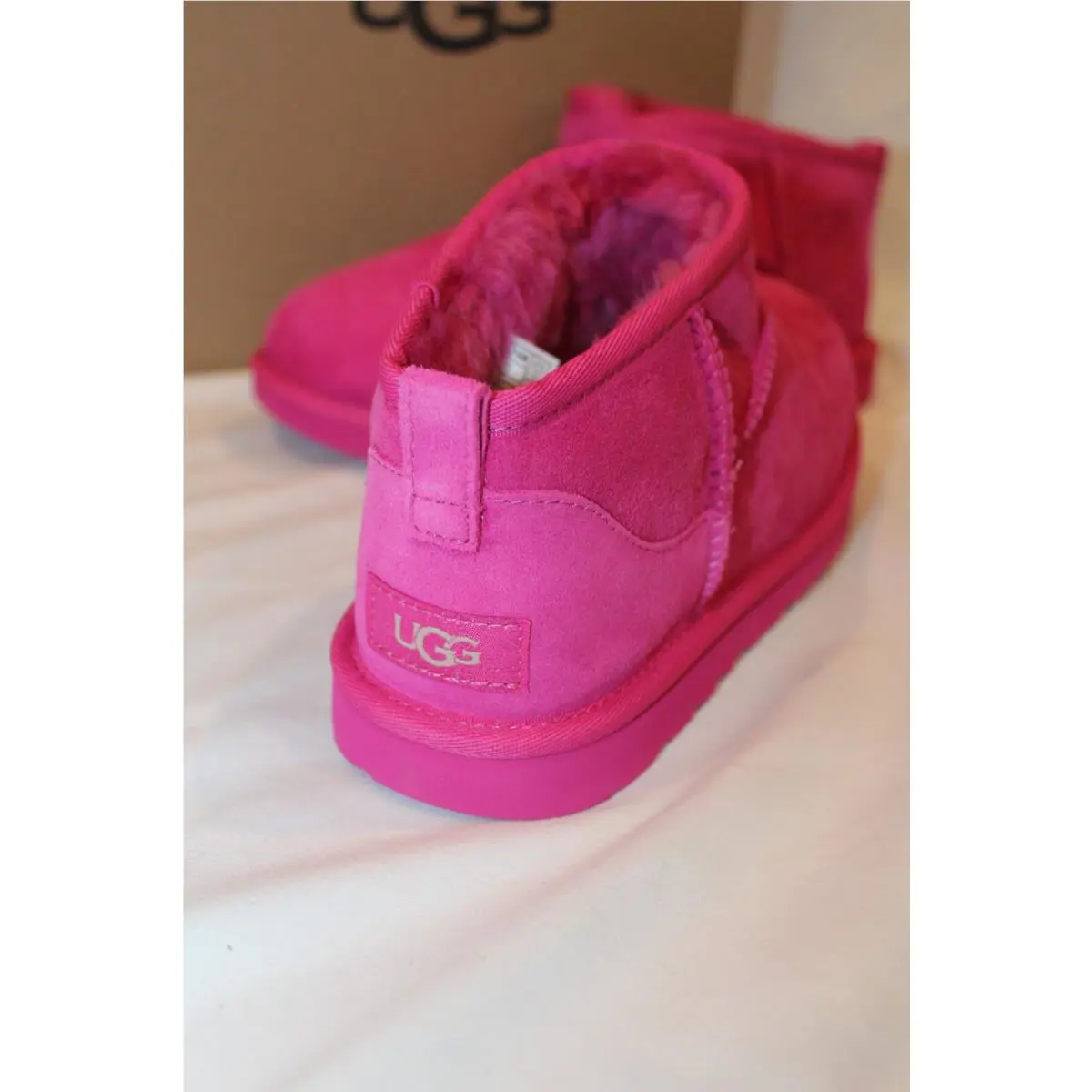 UGG shoes - UGG Classic Ultra Mini - Classic Ultra Mini - FUSCHIA PINK 3