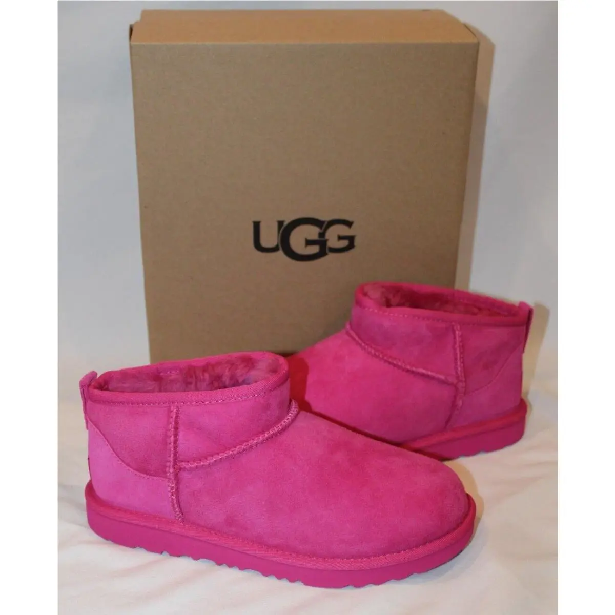 UGG shoes - UGG Classic Ultra Mini - Classic Ultra Mini - FUSCHIA PINK 6