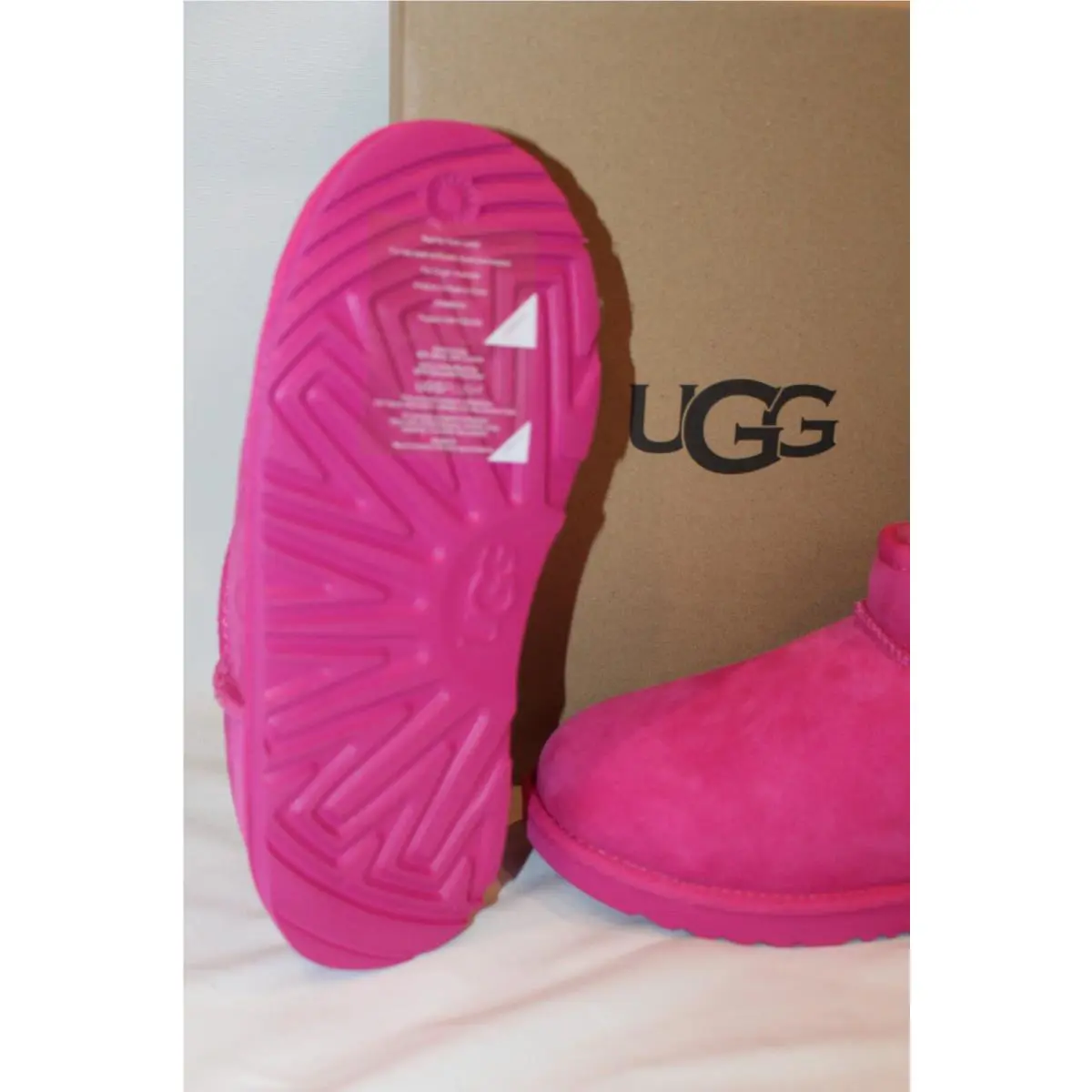 UGG shoes - UGG Classic Ultra Mini - Classic Ultra Mini - FUSCHIA PINK 4
