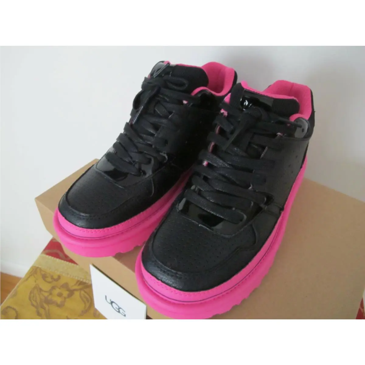 UGG shoes - 1114262 - 1114262 - Black/roses 11