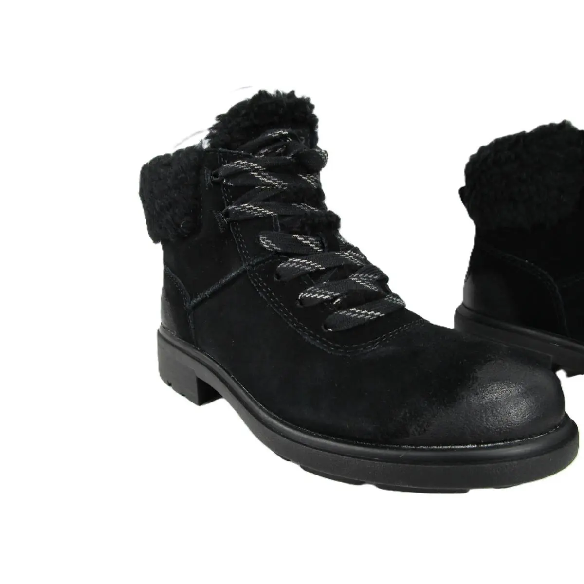 UGG shoes - UGG Harrison Cozy Lace Suede Boot 1130440 - 1130440 - Black 0