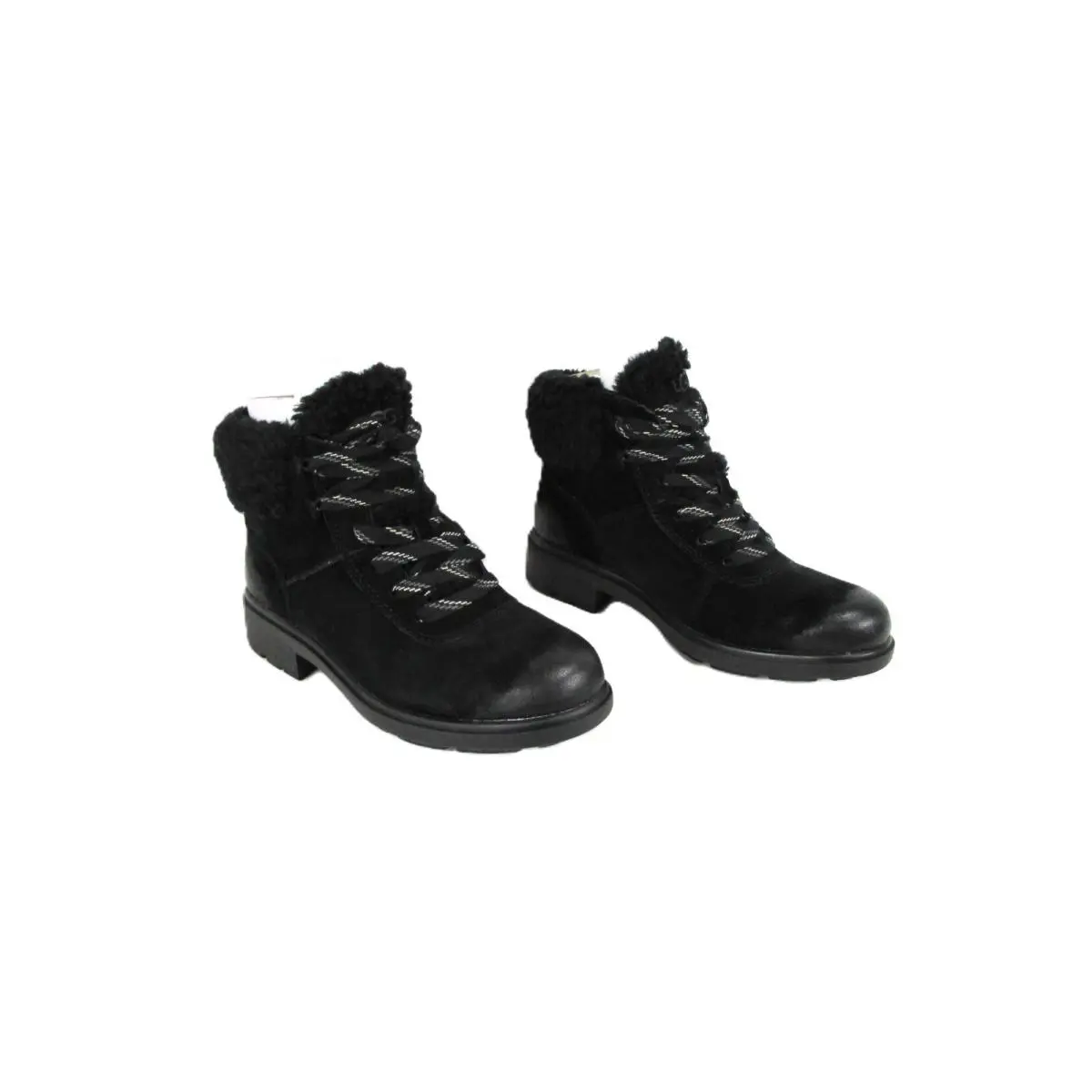 UGG shoes - UGG Harrison Cozy Lace Suede Boot 1130440 - 1130440 - Black 5
