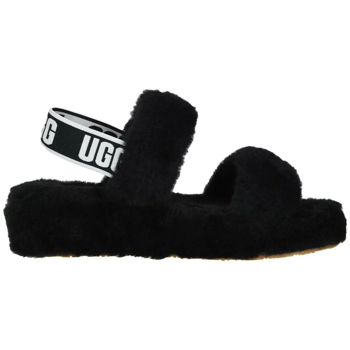 Ugg Women`s Shoes Sandals Oh Yeah Style 1107953 Blk/samt