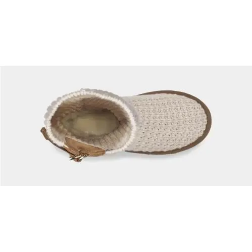 UGG shoes - UGG Australia Women`s Classic Solene Tall Boots - Light Camel, Charcoal Grey 9