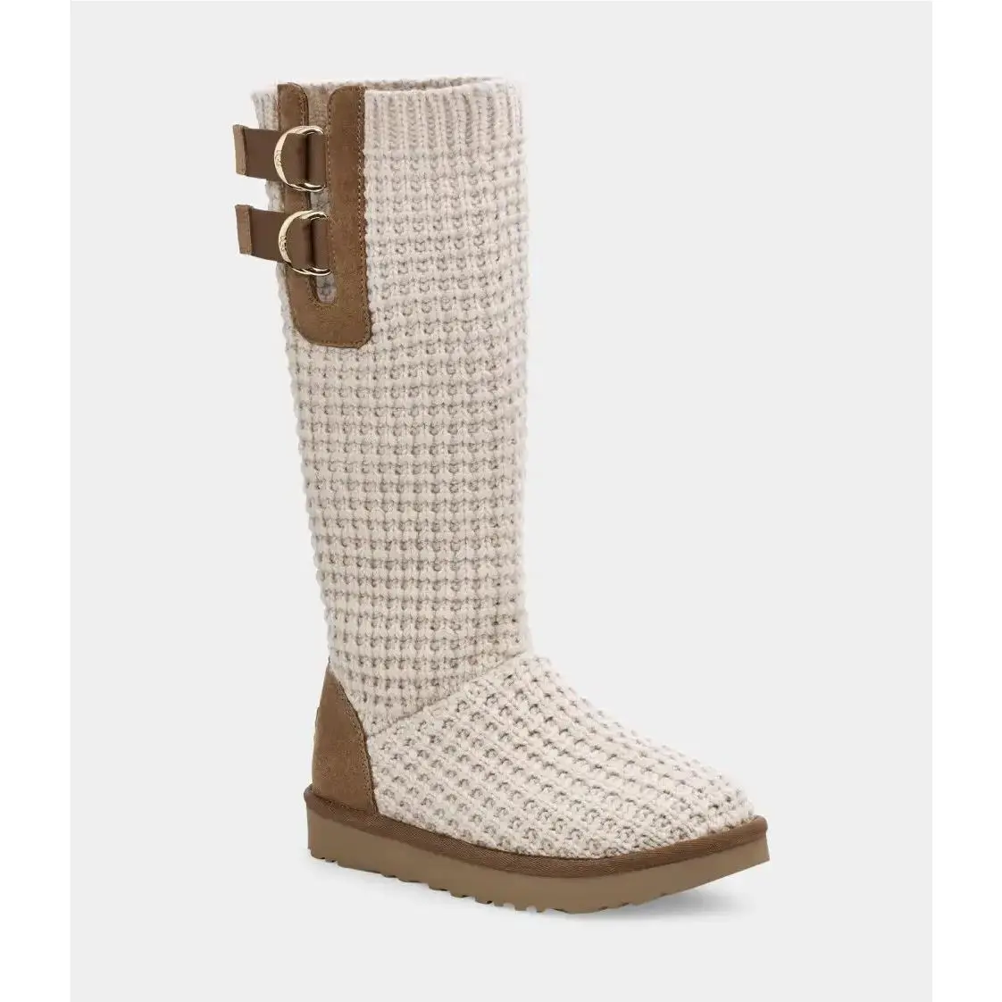 UGG shoes - UGG Australia Women`s Classic Solene Tall Boots - Light Camel, Charcoal Grey 5