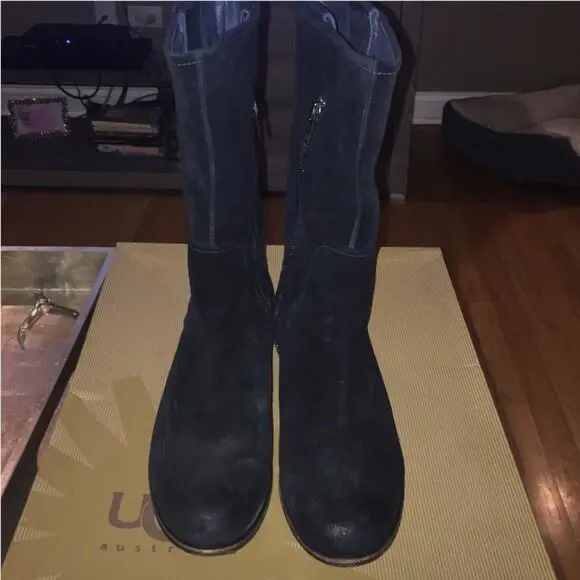 UGG shoes - Anissa 3183 - Anissa - 3183 - Black Suede 2