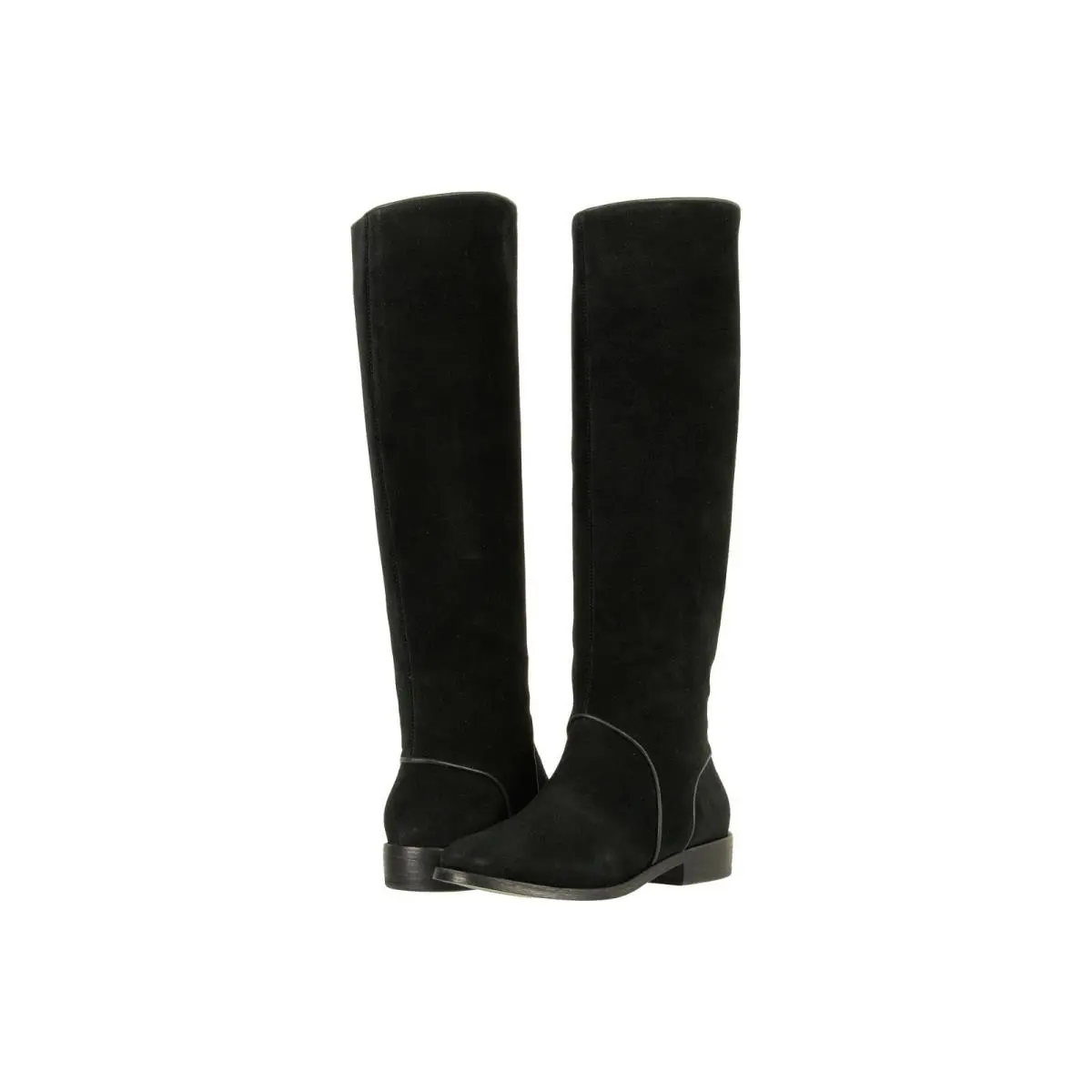Women`s Ugg Gracen Suede Block Heel Riding Boots 1017344 Sizes 6-8.5 Black