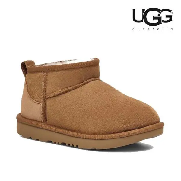 UGG shoes - UGG KIDS CLASSIC ULTRA MINI BOOTS - CHESTNUT 1