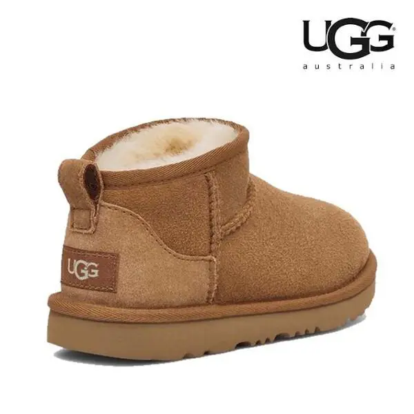 UGG shoes - UGG KIDS CLASSIC ULTRA MINI BOOTS - CHESTNUT 2