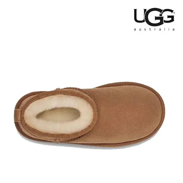 UGG shoes - UGG KIDS CLASSIC ULTRA MINI BOOTS - CHESTNUT 3