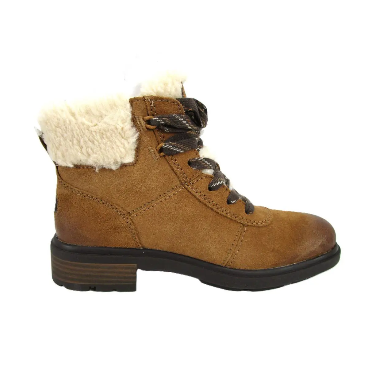 UGG shoes - UGG Harrison Cozy Lace Suede Boot 1130440 - 1130440 - Brown, Manufacturer`s: Chestnut 0