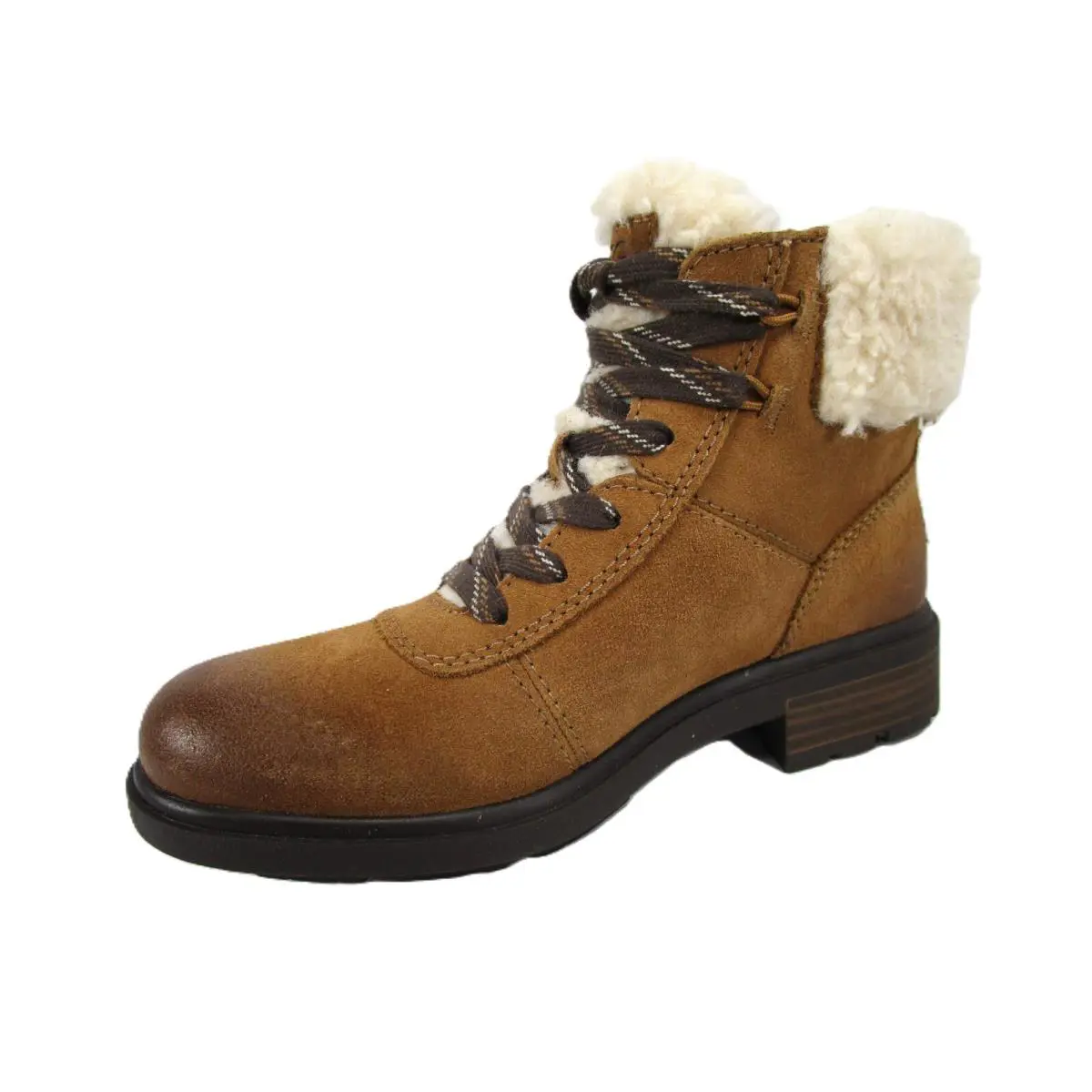 UGG shoes - UGG Harrison Cozy Lace Suede Boot 1130440 - 1130440 - Brown, Manufacturer`s: Chestnut 3