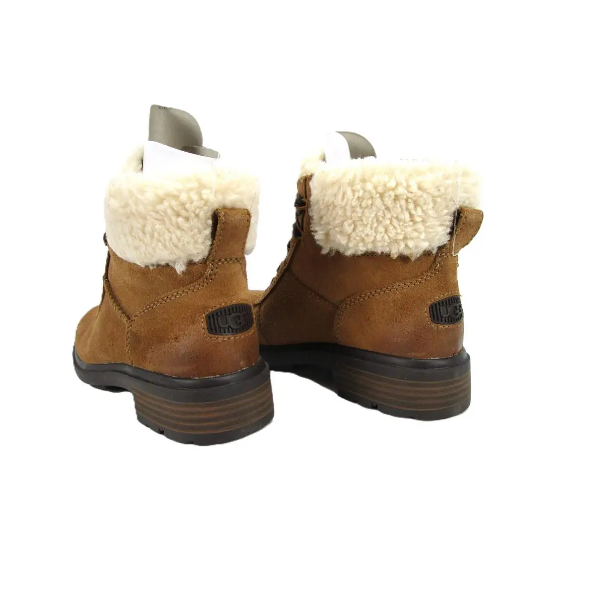 UGG shoes - UGG Harrison Cozy Lace Suede Boot 1130440 - 1130440 - Brown, Manufacturer`s: Chestnut 4