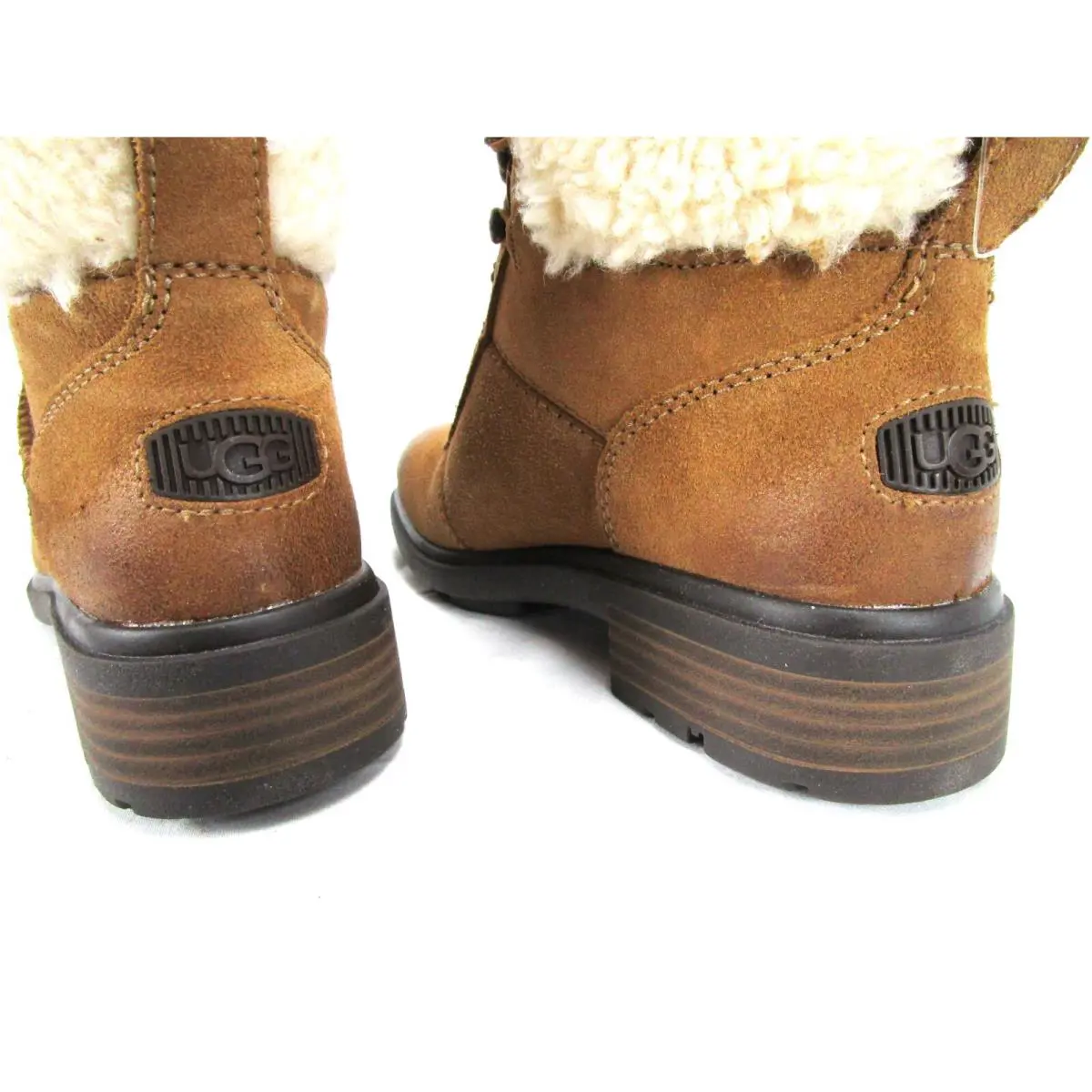 UGG shoes - UGG Harrison Cozy Lace Suede Boot 1130440 - 1130440 - Brown, Manufacturer`s: Chestnut 6