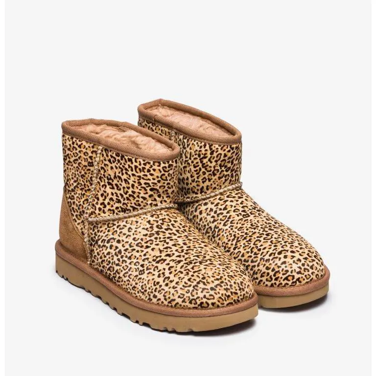 UGG shoes - UGG Classic Mini Speckles Boots - Chestnut 0