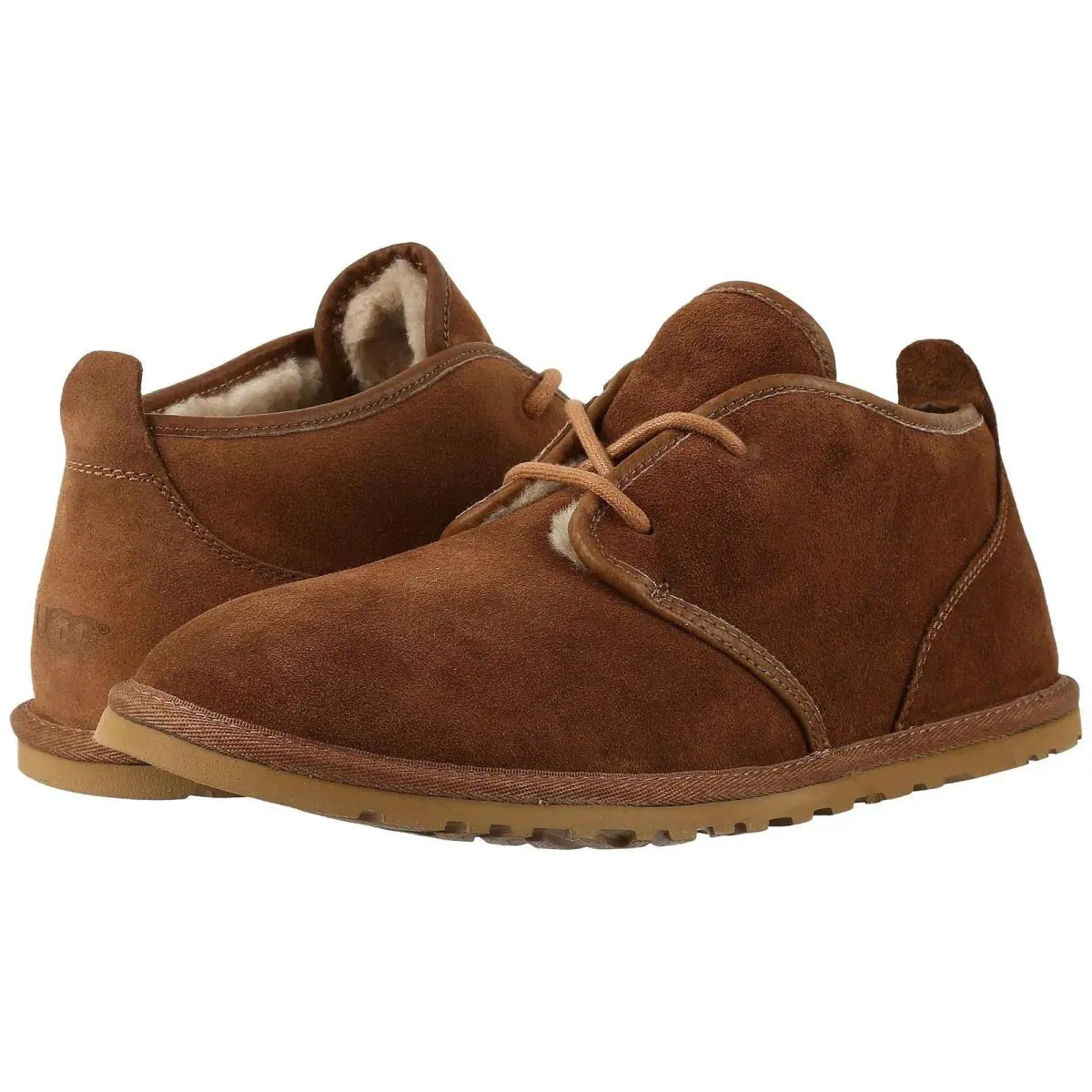 Ugg Maksim Tamarind Brown 1016680/TMR Men`s Sheepskin Lo Profile Shoes by UGG