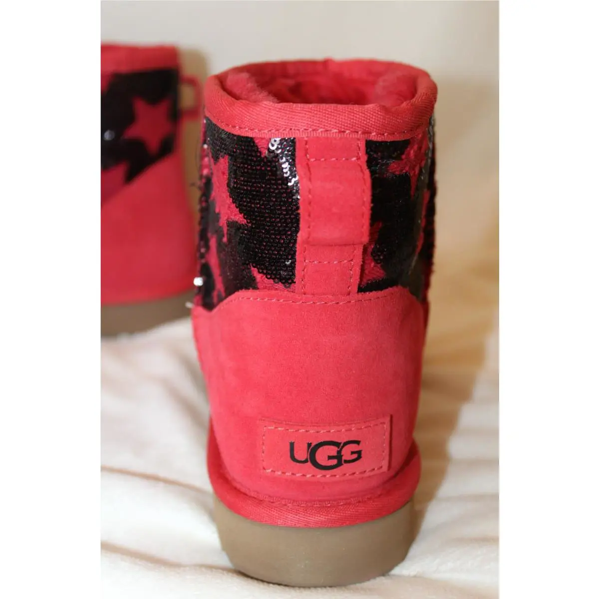 UGG shoes - UGG Australia Classic Mini - Australia Classic Mini - Black Red 11