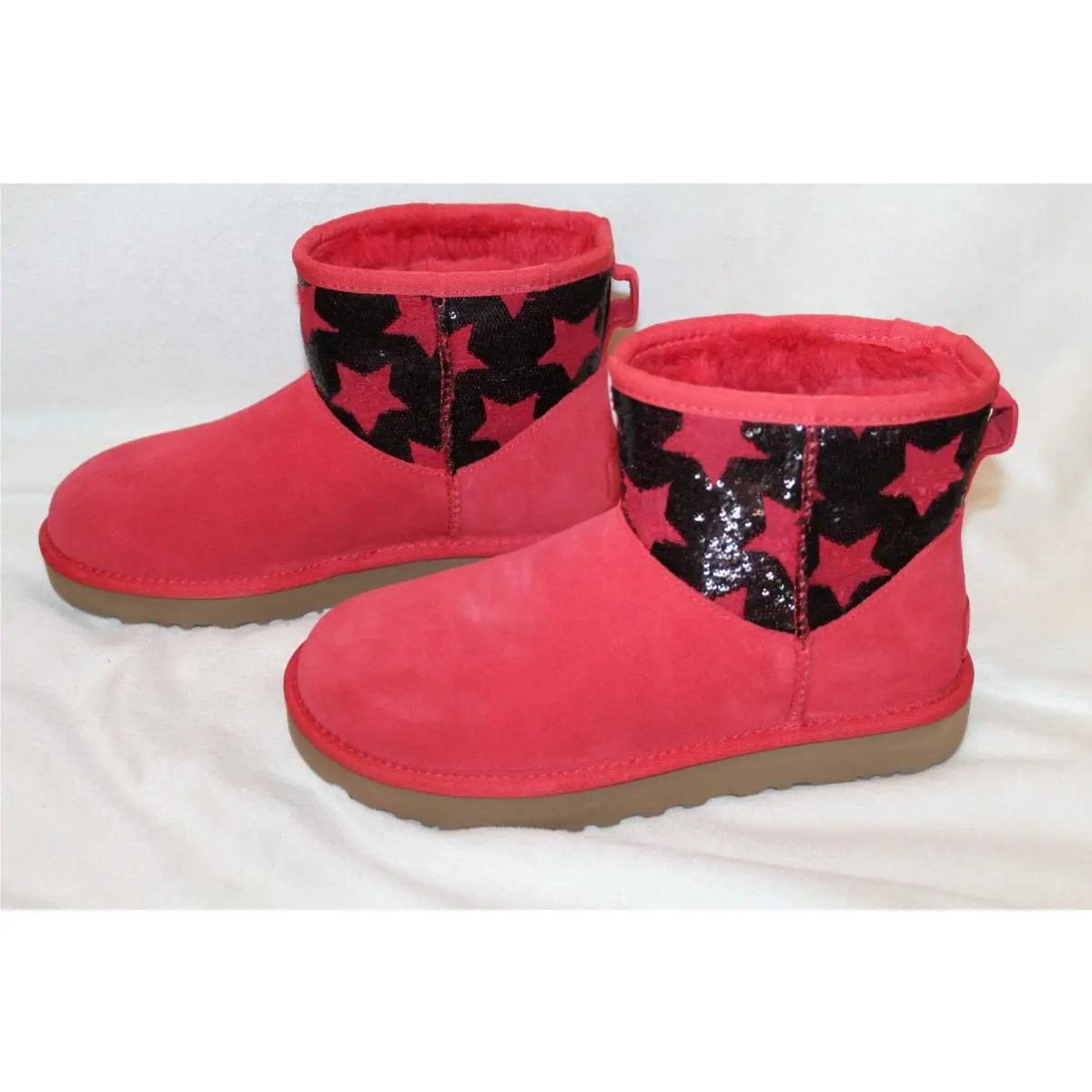 UGG shoes - UGG Australia Classic Mini - Australia Classic Mini - Black Red 6