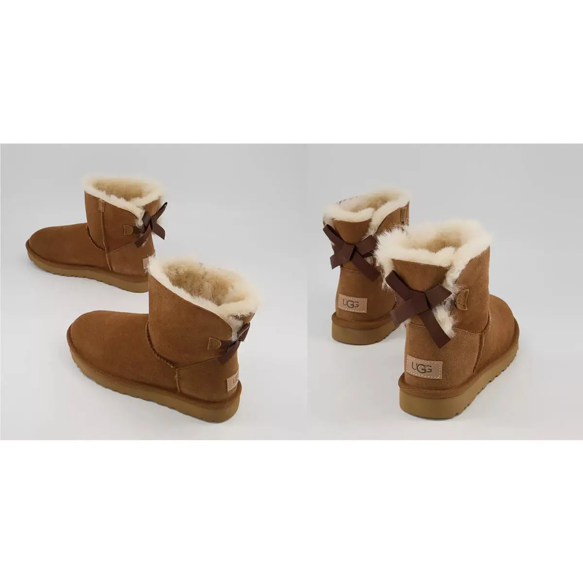 UGG shoes - UGG Mini Bailey Bow II - Chestnut 0