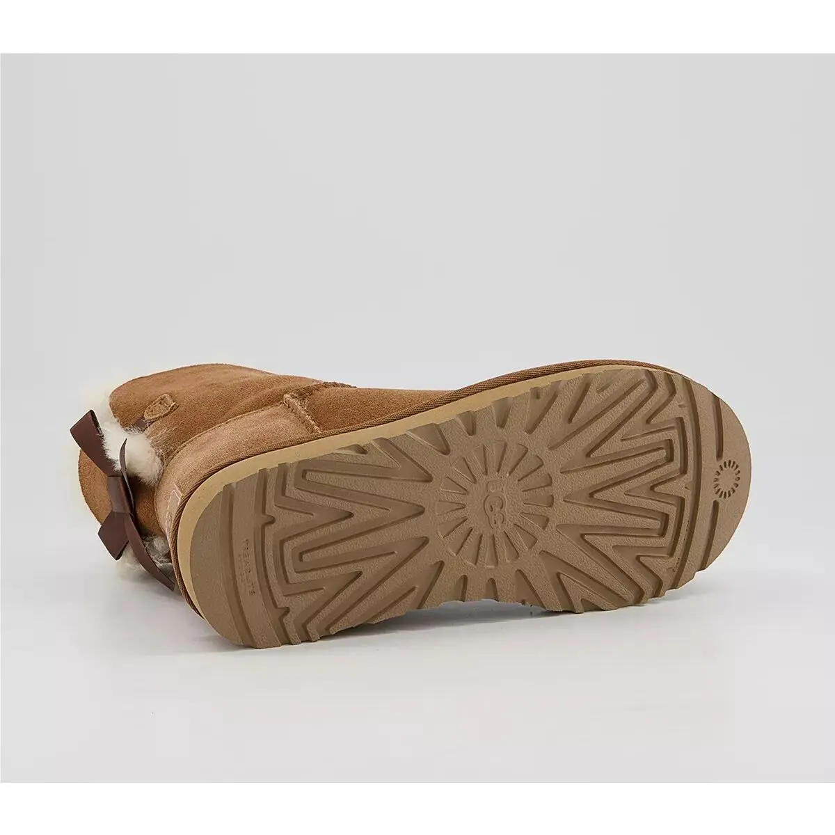 UGG shoes - UGG Mini Bailey Bow II - Chestnut 2