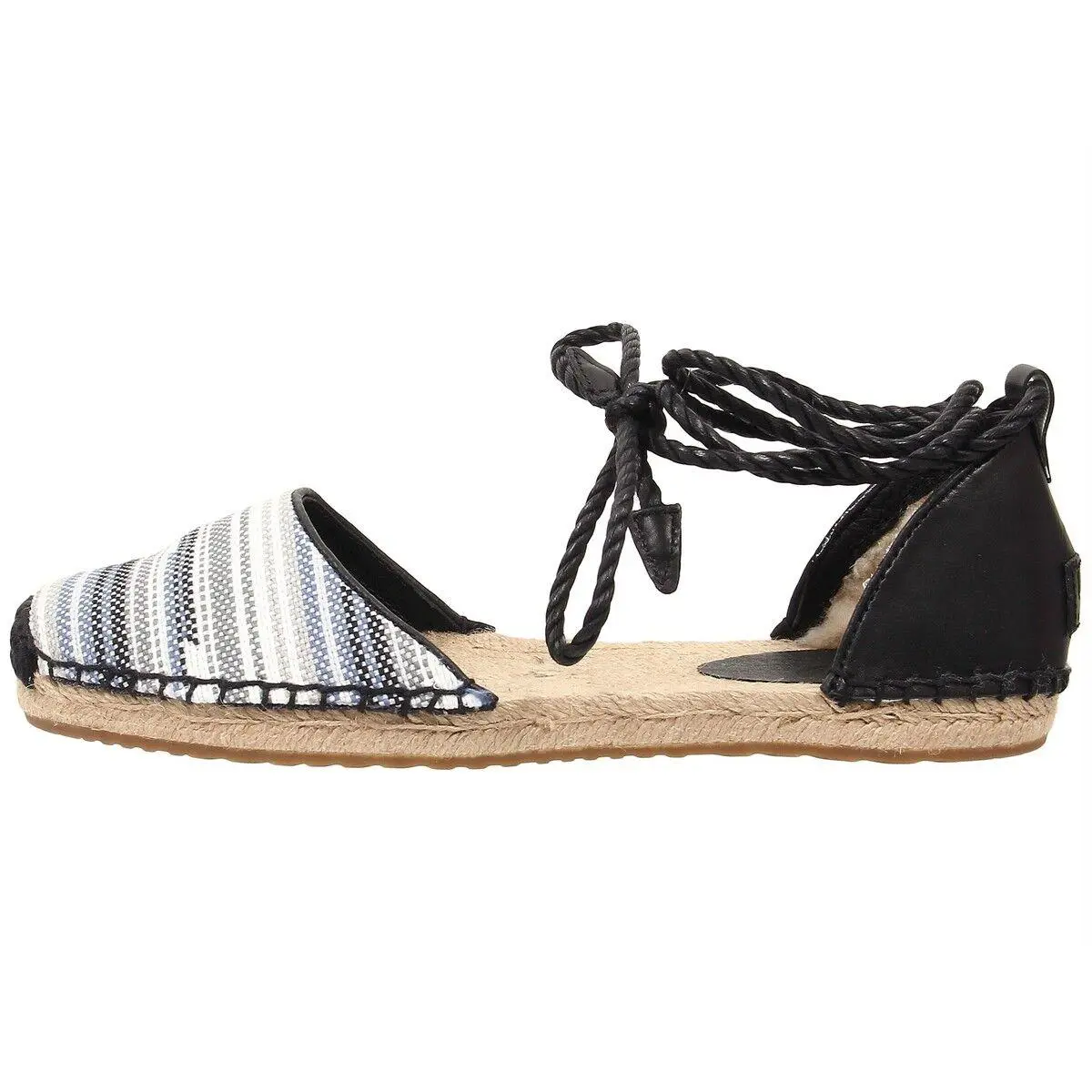 Ugg Australia Women`s Libbi Serape Espadrilles Ankle Strap Summer Sandals