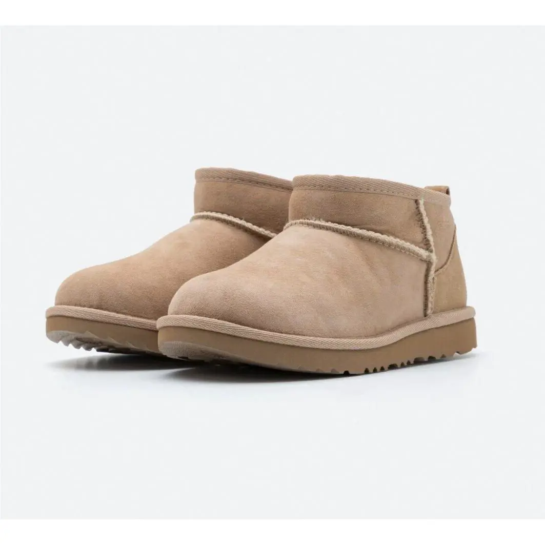 UGG shoes - UGG Big Kid`s Classic Ultra Mini - Beige 2