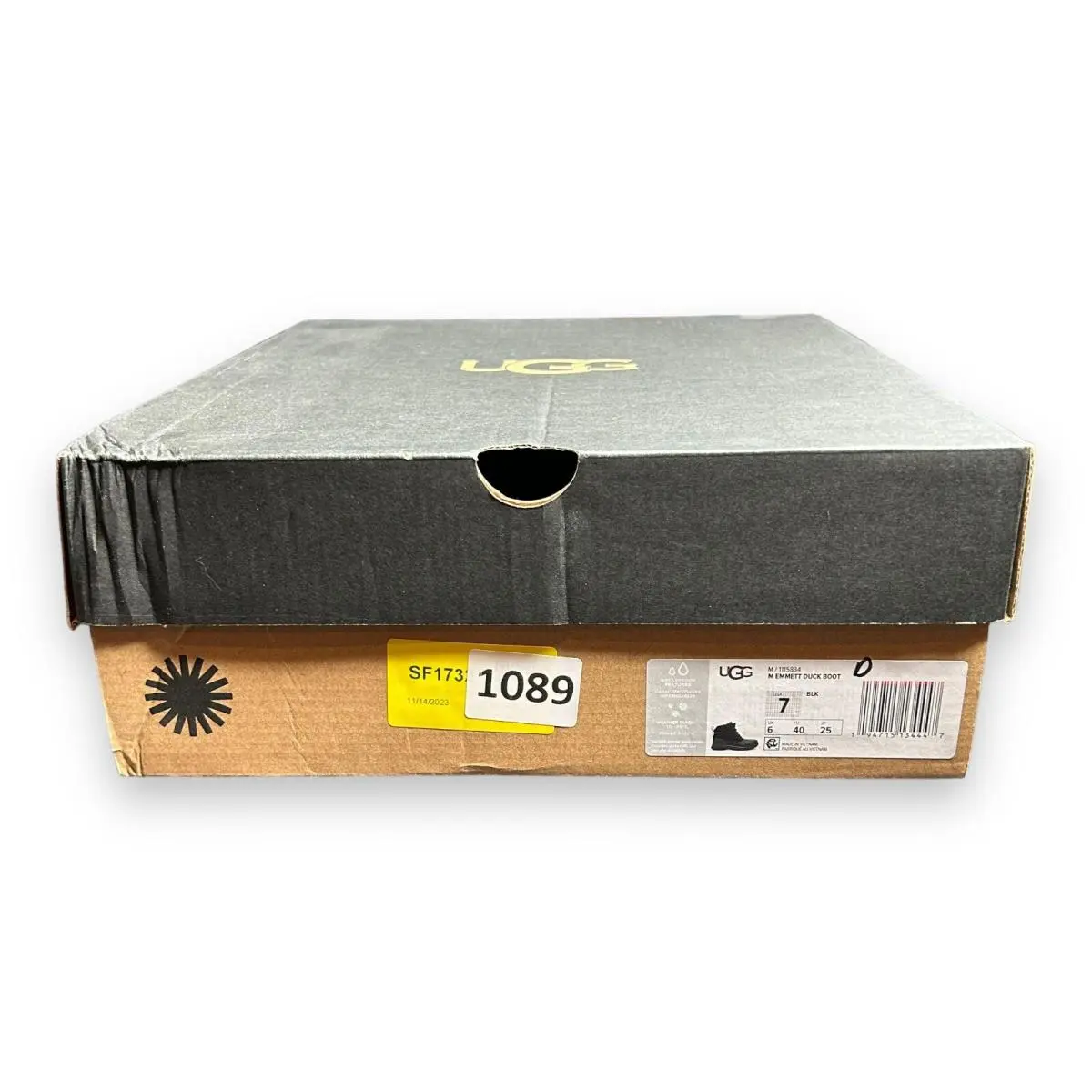 UGG shoes - UGG EMMETT DUCK - EMMETT DUCK - 1115834 - Black, Manufacturer: BLACK (UPC: 194715134515) 6