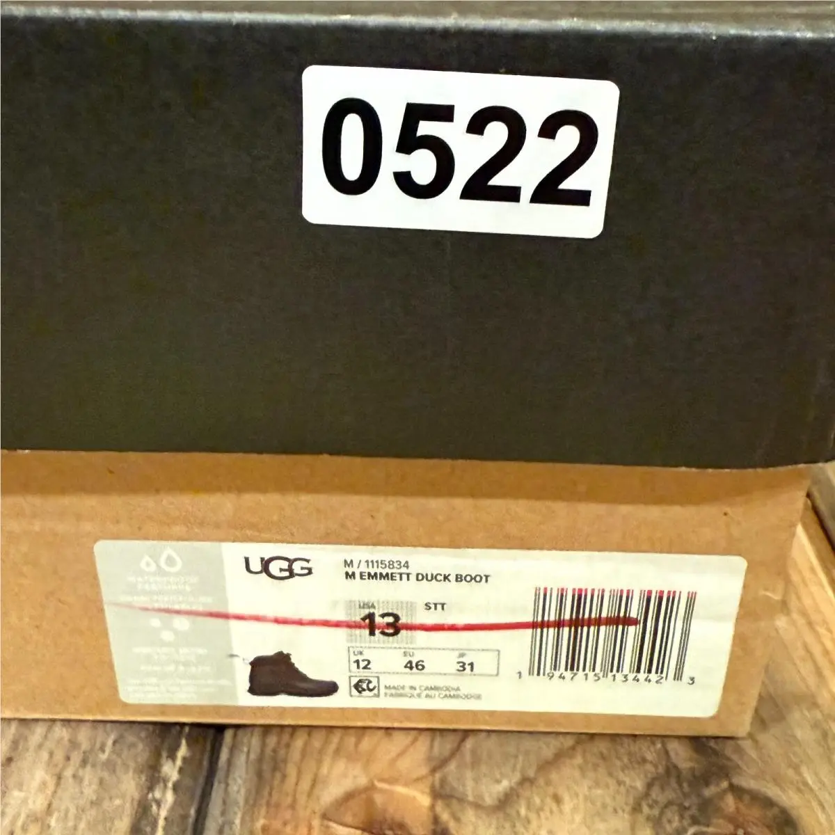 UGG shoes - UGG EMMETT DUCK - EMMETT DUCK - 1115834 - Brown (UPC: 194715134423) 8