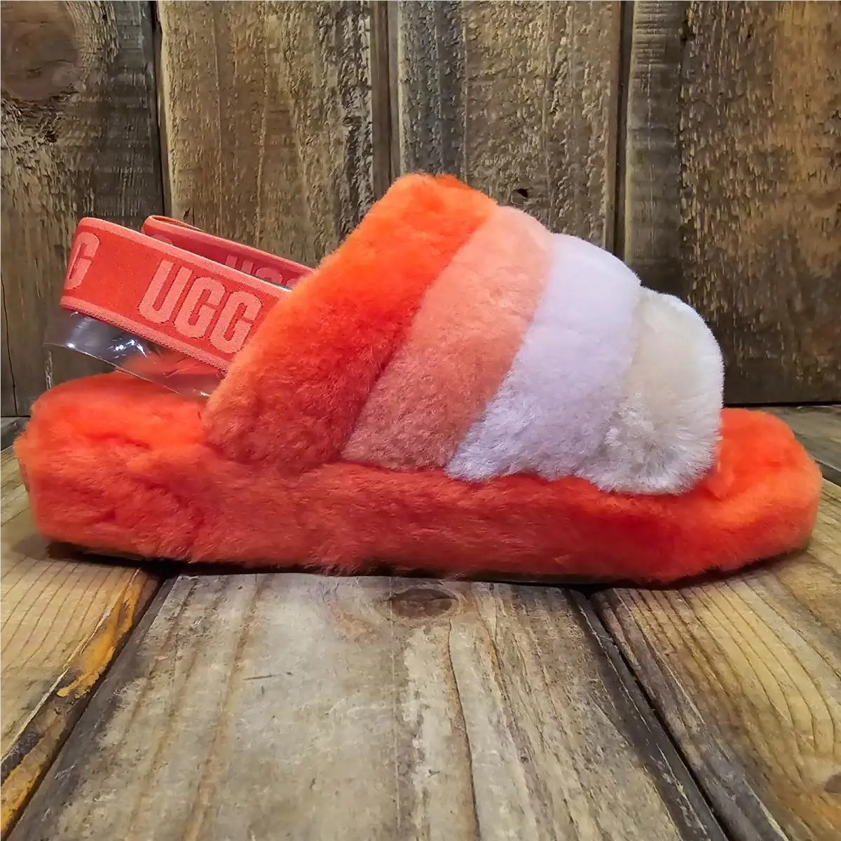 UGG shoes - FLUFF YEAH SLIDE - FLUFF YEAH SLIDE - 1095119 - Multicolor (UPC: 194715123182) 3