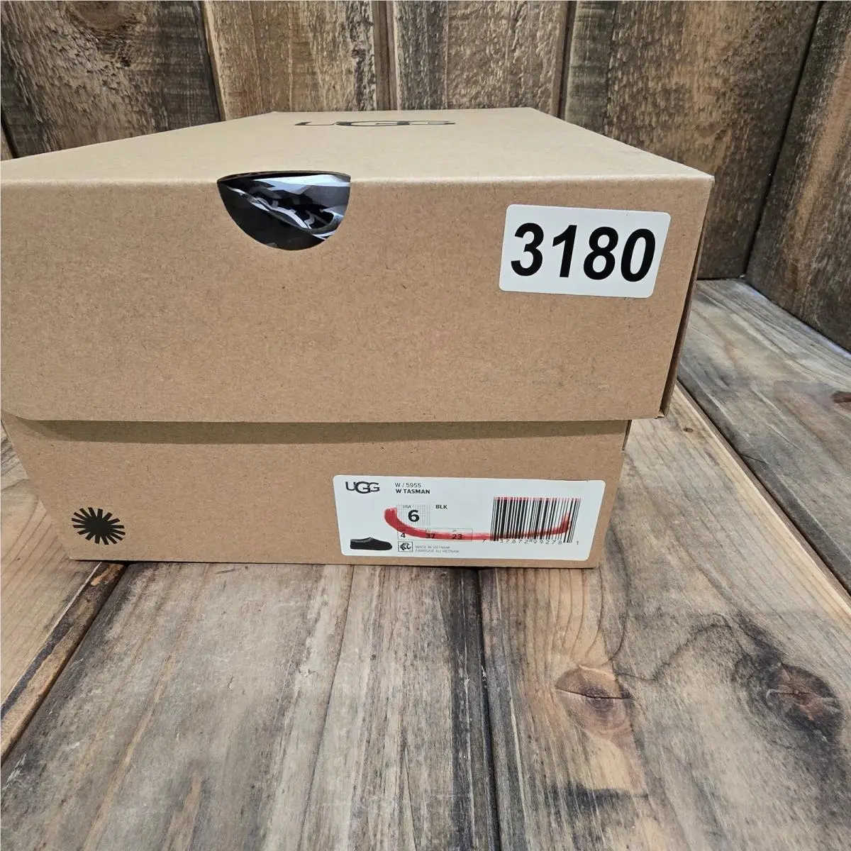 UGG shoes - UGG Australia Tasman 5955 - Australia Tasman - 5955 - Black (UPC: 0737872992781) 13