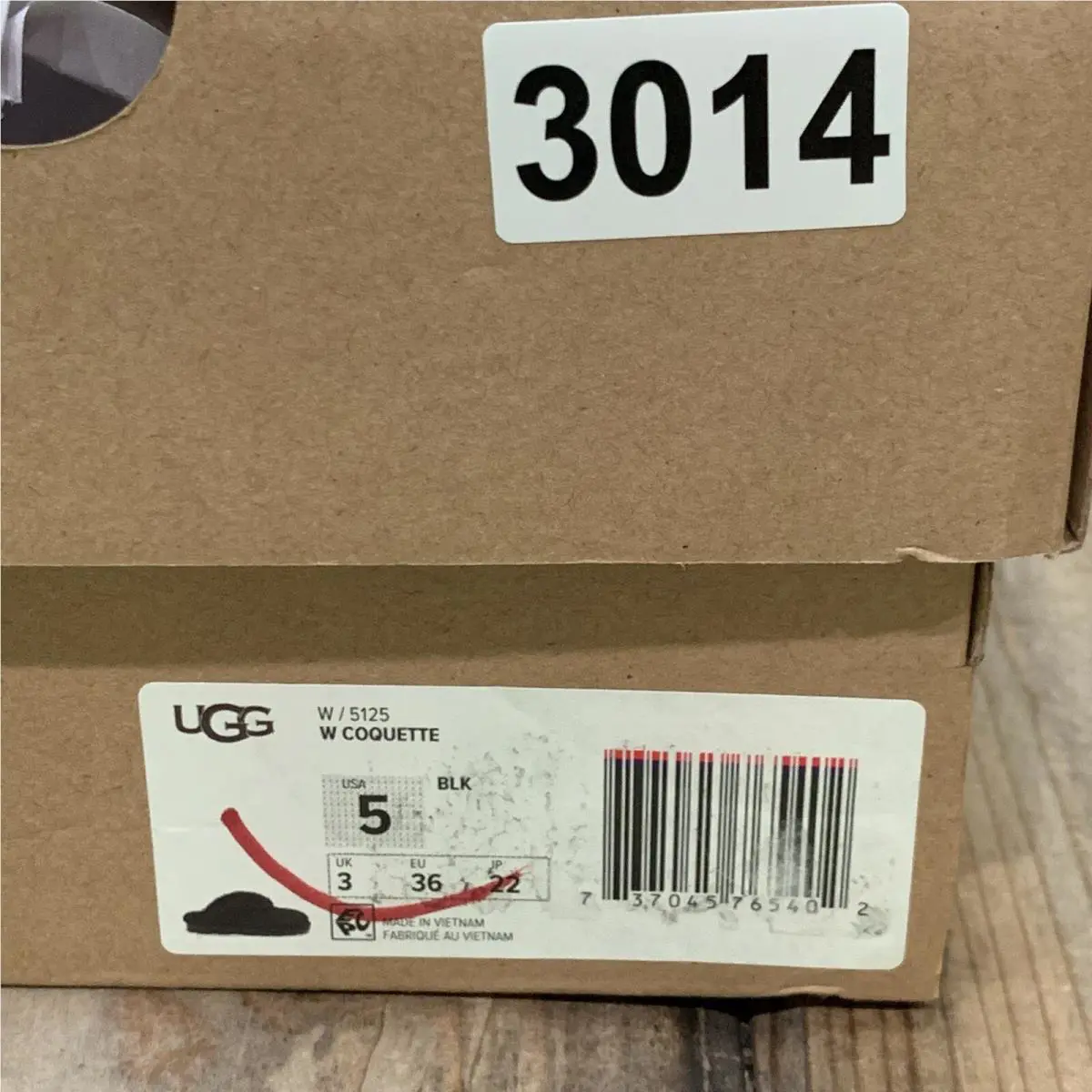 UGG shoes - UGG COQUETTE - COQUETTE - 5125 - Black (UPC: 737045765402) 13
