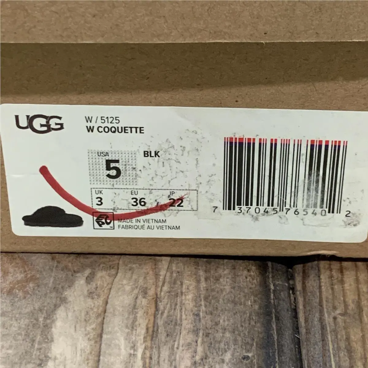UGG shoes - UGG COQUETTE - COQUETTE - 5125 - Black (UPC: 737045765402) 14