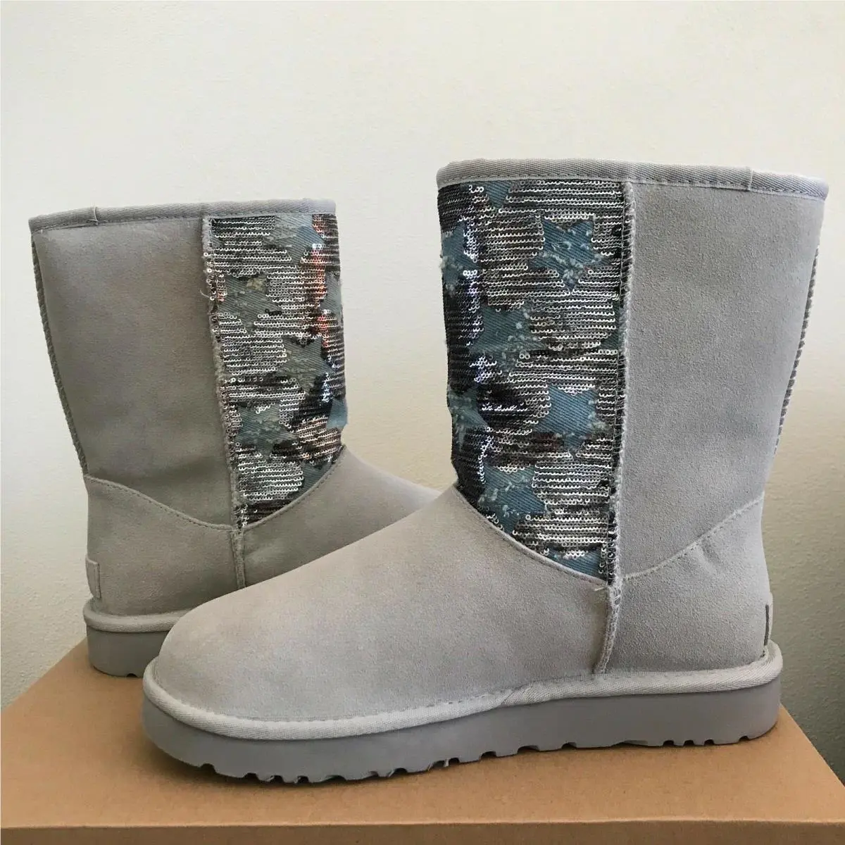 UGG shoes - Ugg Australia Classic Short - Australia Classic Short - 1111029 - Gray (UPC: 192410717040) 3