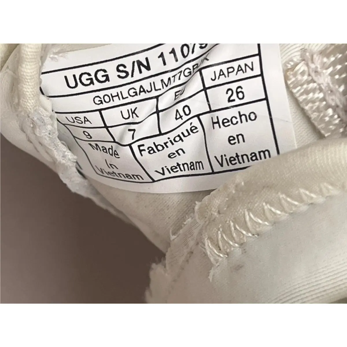 UGG shoes - UGG Australia LA Cloud Low Trainer - 1107945 - White (UPC: 192410764464) 8