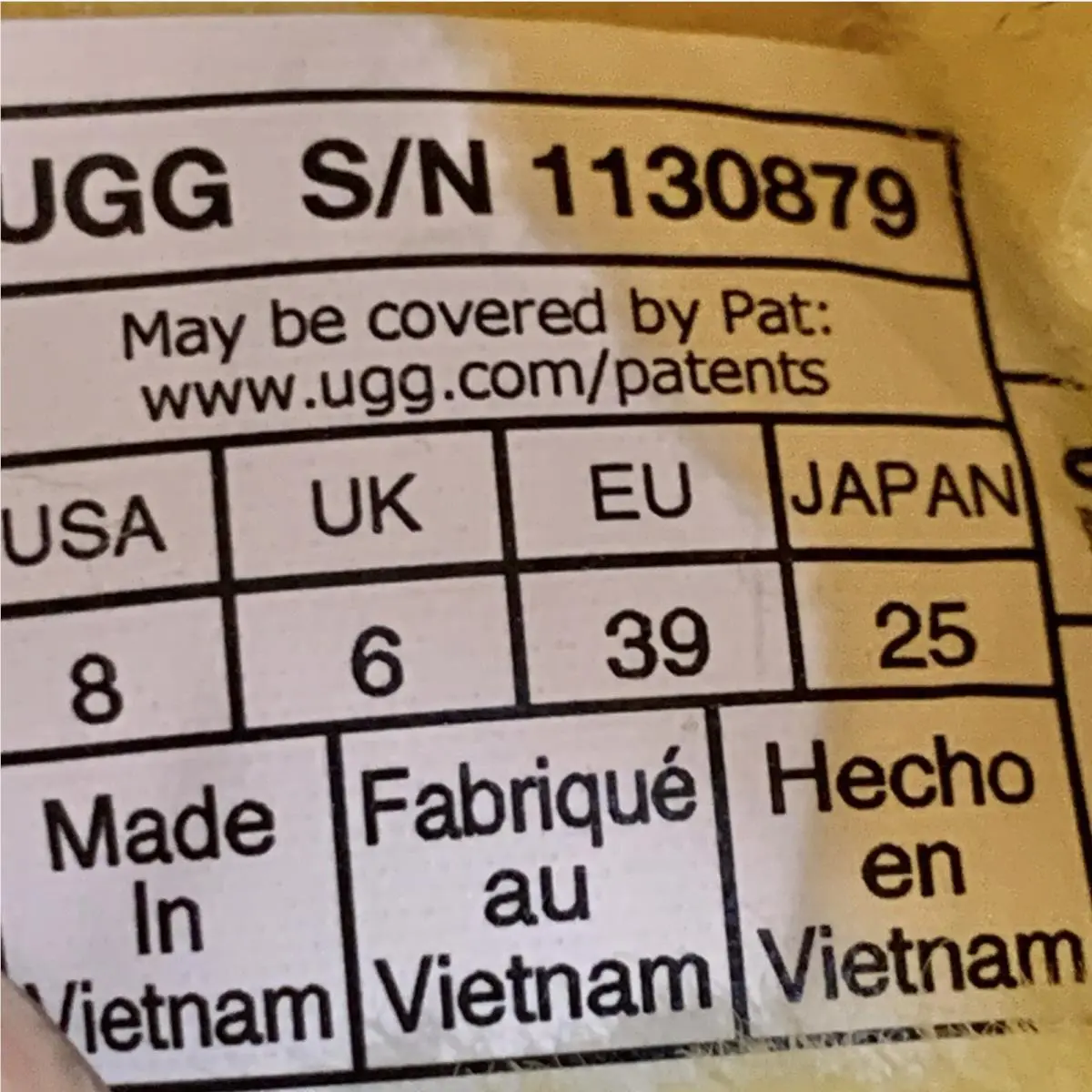 UGG shoes - FLUFF YEAH SLIDE PLAID PUNK - 1130879 - Yellow (UPC: 195719868468) 11