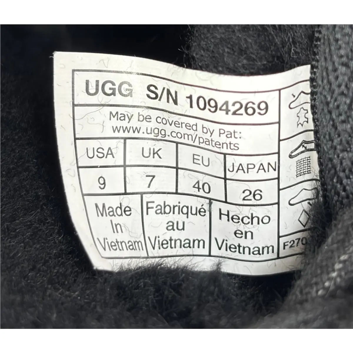 UGG shoes - 1094269 - 1094269 - Black (UPC: 0191142501361) 7