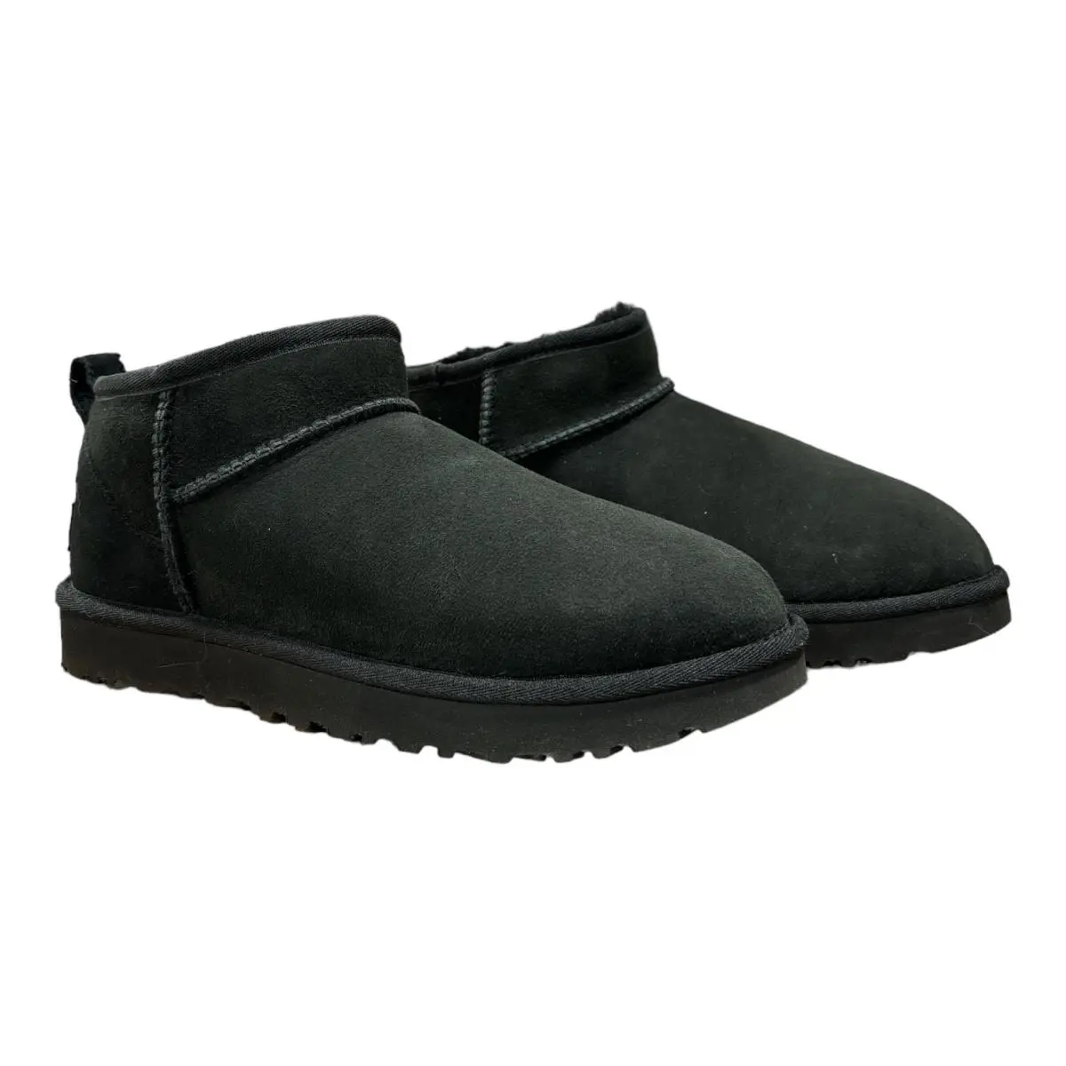 Ugg Women`s Classic Ultra Mini 3.5 Shaft Suede Sheepskin Lined Boot 11 by UGG