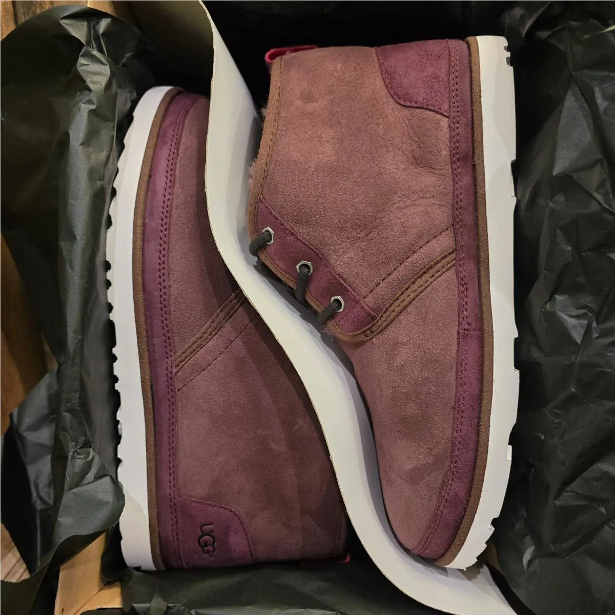 UGG shoes - UGG Neumel TF - Neumel - 1018223 - BURGUNDY (UPC: 190108856125) 10