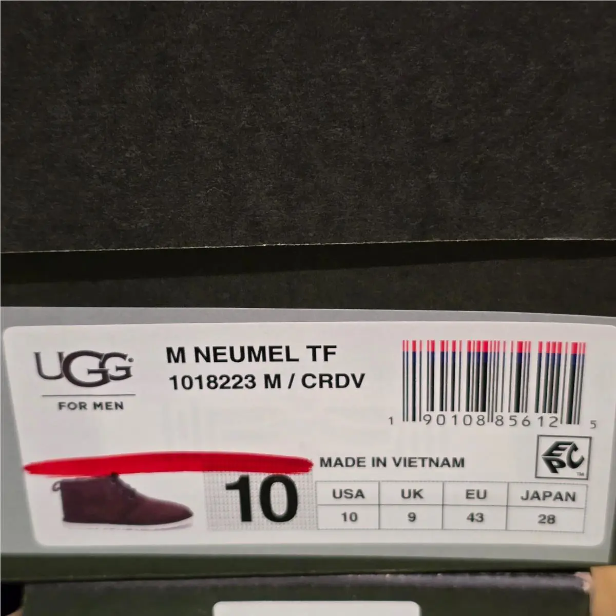 UGG shoes - UGG Neumel TF - Neumel - 1018223 - BURGUNDY (UPC: 190108856125) 16