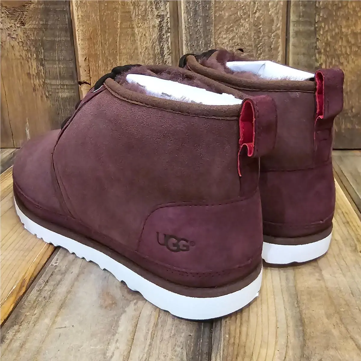 UGG shoes - UGG Neumel TF - Neumel - 1018223 - BURGUNDY (UPC: 190108856125) 7