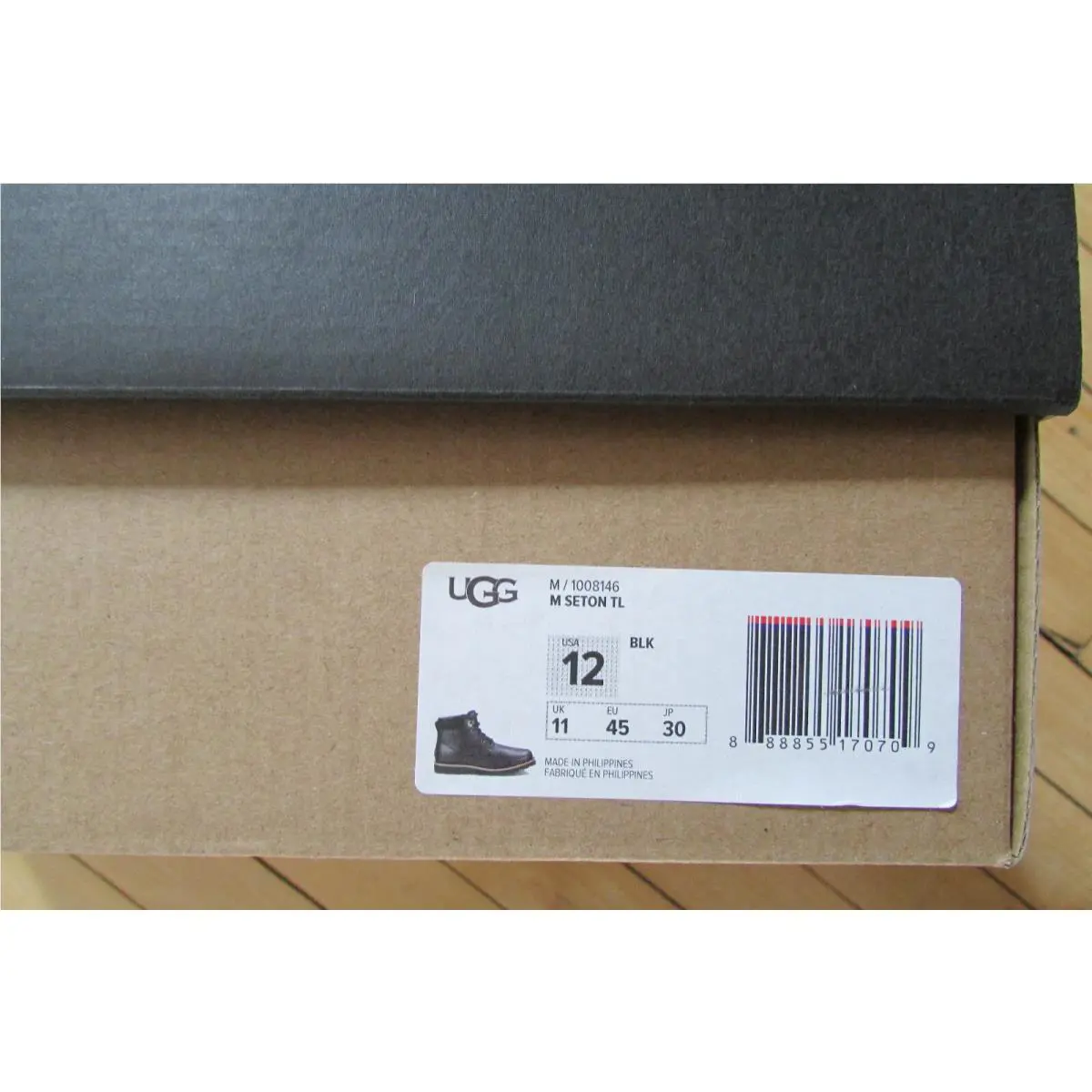 UGG shoes - UGG Seton TL - Seton - 1008146 - Black (UPC: 888855170709) 8